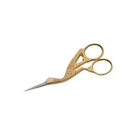 Szco Supplies Stork Scissors, Gold, Large