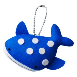 Sunfelt MTM-7 Children's Craft Kit Series, Minimofuu Toy Mascot, Sea Whale Shark