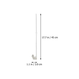 10pcs Small Car Flagpole Flag Pole: Truck Flag Poles for Outside House Flag Holder Bracket Clip- on Flag Holder Car Flag Poles Holder USA Flag Window