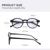 ZENOTTIC Reading Glasses Blue Light Blocking Round Glasses for Men