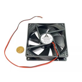 GDSTIME 4 Pieces GDSTIME 92mm 25mm DC 12V 2P 9225S PC Computer Cooling Case Fan G15