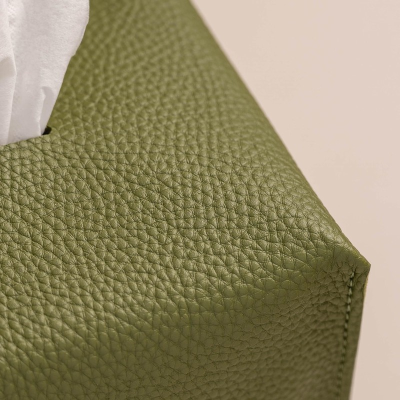 OLETHA Aesthetic Rectangle Tissue Box Cover, Medium Flat Box Tissues