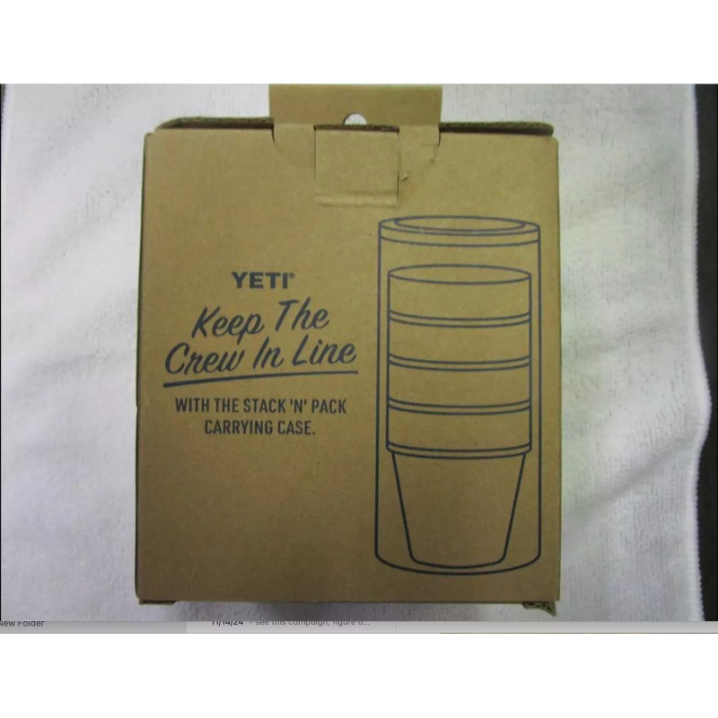 Yeti NEW Yeti Shot Glasses with Stack and Pack Carrying