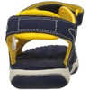Timberland Adventure Seeker Two-Strap Sandal (Toddler/Little Kid),Navy/Yellow,5 M US Toddler