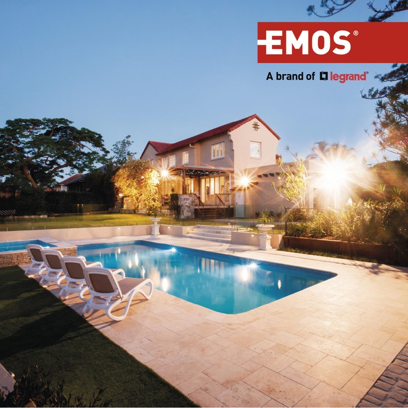 EMOS SIMPO LED Spotlight 20 W with Motion Sensor Waterproof