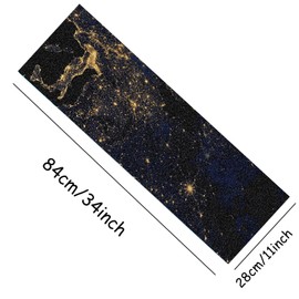 Floatdream Skateboard Grip Tape, Skateboard Sandpaper, Premium Non-Slip Coating, High Slip Resistance for Longboards, Stunt Skateboards (Earth Style)