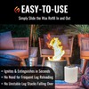 Eco Fuego Fire Pit Wax Refill – Biodegradable Vegetable Wax,