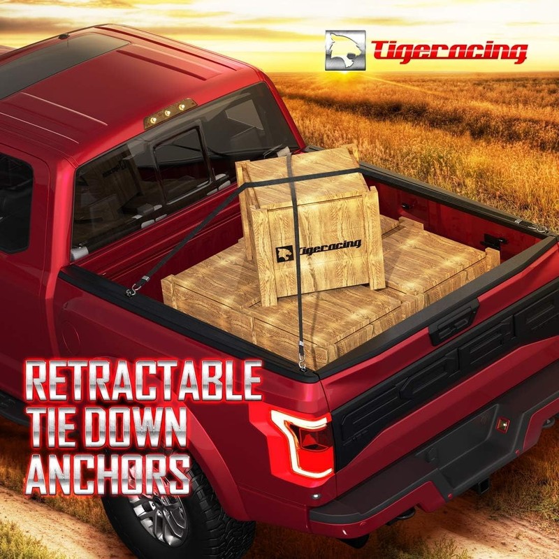 Tigeracing 99000A64 Tie Down Anchors Retractable - F150 F250 F350