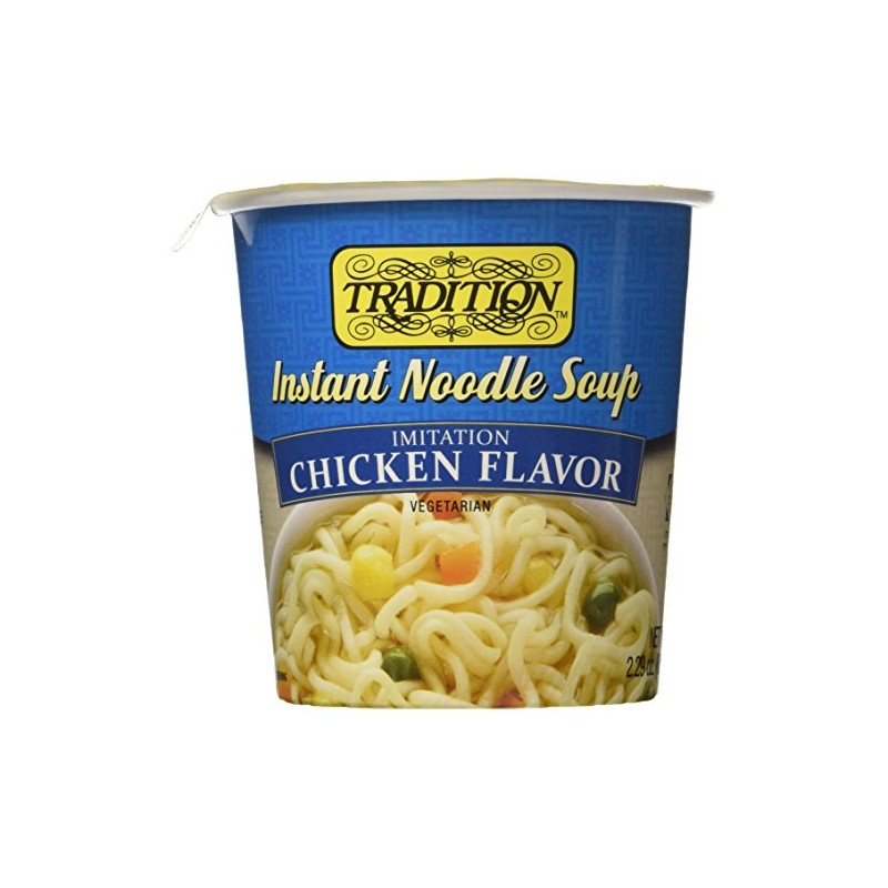Tradition Imitation Chicken Flavor Instant Noodle Soup 2.29 ounce (12