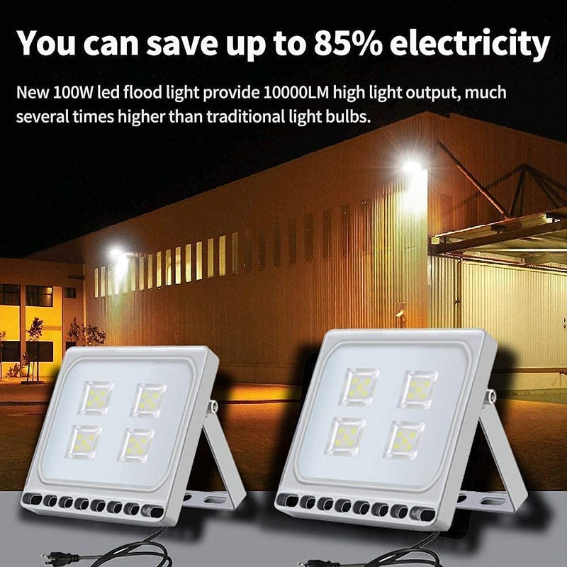 Fairyland LED Spotlight with Plug, 10 W, 20 W, 30