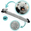 Novelty draught excluder door draft stopper dog cat GREY CAT