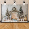 Christmas Photo Background, Christmas Background for Photography, Christmas Scene with