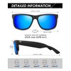 Mens Sunglasses Polarized, Retro Sunglasses for Men Women with UV