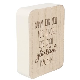 Spruchreif | Saying Board | Decorative Board with Saying | Wooden Stand with Saying | Decorative Stand with Lettering | Sign with Engraving | Engraving Gift | Gift for Mum Grandma Best Friend