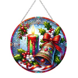 Luimode Acrylic Christmas Ornament, Christmas Tree Decoration, Heirloom Keepsake, Gift Exchange, Gift Idea, Bauble Present (Christmas Bell)