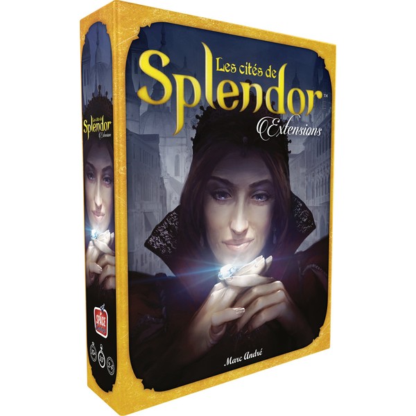 Space Cowboys | Splendor - The Cities of Splendor Expansions | Board Game | Ages 10+ | 2-4 Players | 30 Minutes