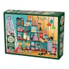 Cobble Hill 1000 Piece Puzzle - Christmas Cats - Sample