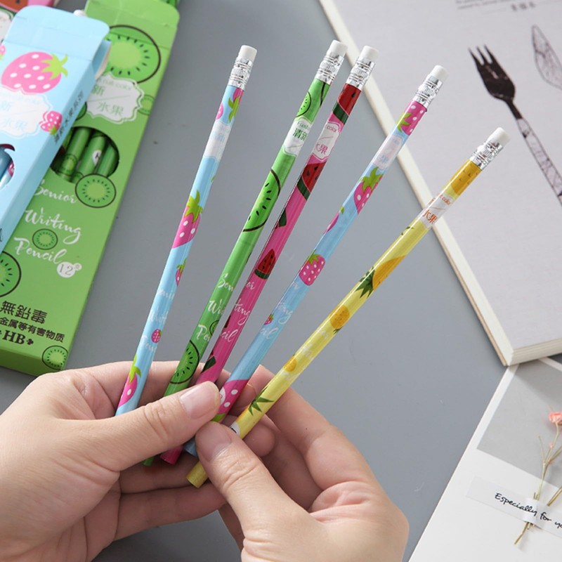 CHUANGOU Pack of 48 HB Pencils, Graphite Pencil, Non-Slip with