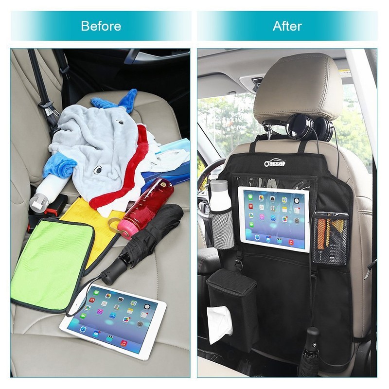 Oasser Oasser Kick Mats Car Backseat Protector 2 Pack Car
