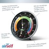 airself Thermohygrometer, Black
