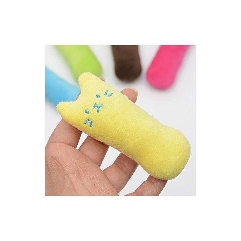 Kingsie Plush Cat Toy, Chewing Toy, Cat Play, Stress Relief,