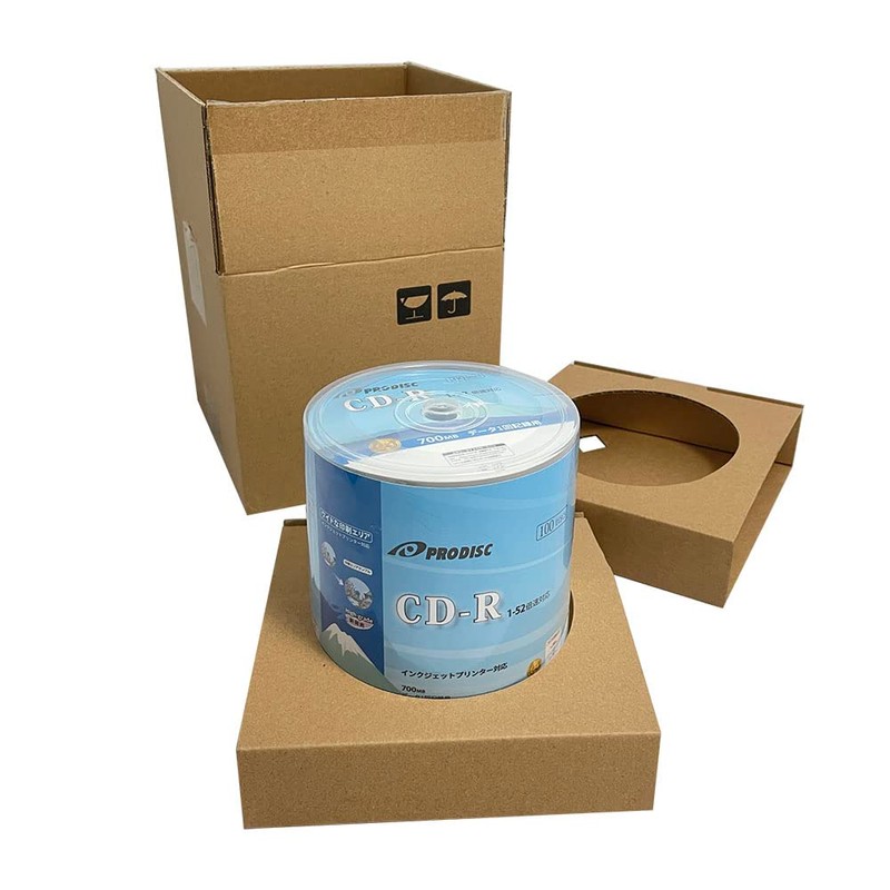 Prodisc CD-R 700MB 52X White Inkjet Hub Printable Recordable Media