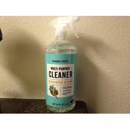 Multi-purpose Cleaner Cedar Wood & Sage Trader Joe's 34 Fl Oz.