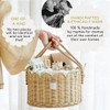 BEBE BASK Premium Baby Diaper Caddy Organizer - Handmade &