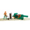 Bruder 62650 Bworld Log Splitting Forestry Logging Set with Man,