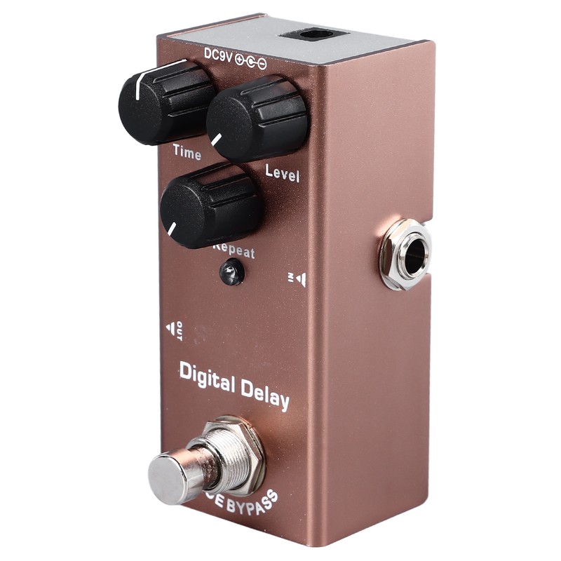 Electric Guitar Effect Pedal Single Type Accurate Adjustment Aluminum Alloy