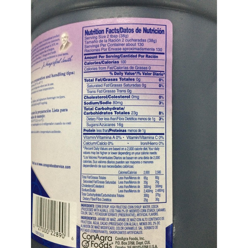 J. Hungerford Smith Fulflavor Chocolate Fountain & Shake Syrup, 1