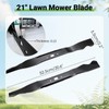 Eyoloty 942-0741A Replacement Lawn Mower Blades for 21" Troy Bilt/Craftsman