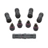 AOHUA M20 Waterproof Connector IP68 Outdoor Electrical Plug Wire to