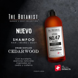 Shampoo Barber Collection Cedarwood 550ml The Botanist