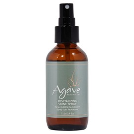 Agave Revitalizing Shine Spray, Lightweight Micro Mist for All Hair Types, Instant Shine & Frizz Control, 3.9 Fl Oz