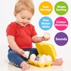 TOMY Toomies Hide & Squeak Eggs Toddler Toys - Matching