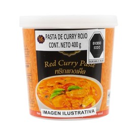 PASTA CURRY ROJA 400 gr