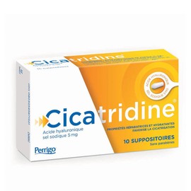 HRA Pharma HRA Pharma Cicatridine Hyaluronic Acid 10 Suppositories