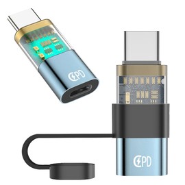 LAZIRO Lightning to Type C Adapter, 120 W, PD Rapid Charging, Adapter, High Speed Data Transfer, Aluminum Alloy, Compatible with Lightning to Type C Conversion Connector, Compatible with iOS USB-C