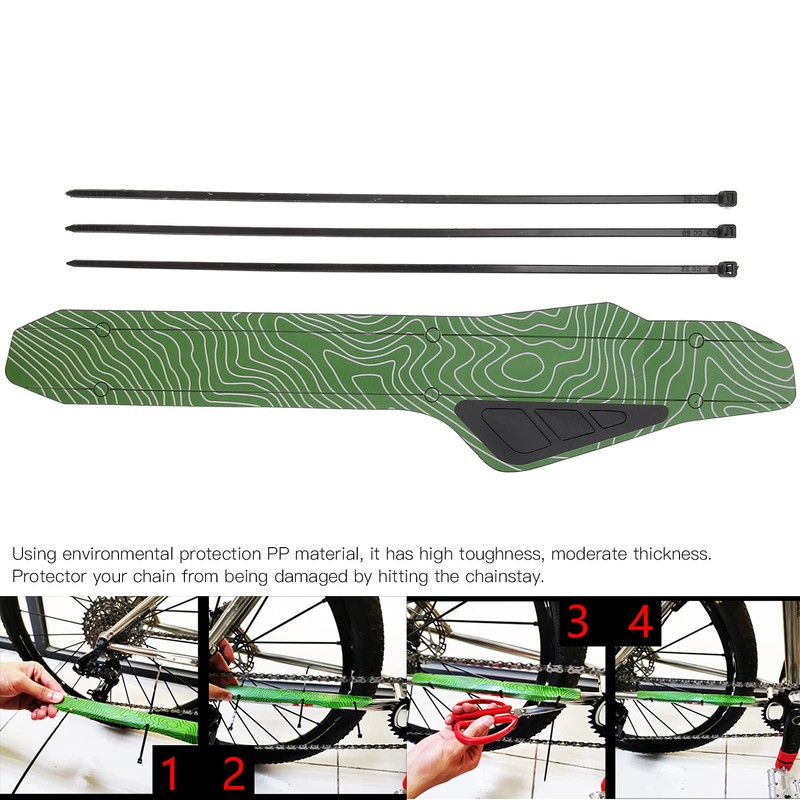 Bicycle Chainstay Protector, Bike Frame Chain Guard Pad Protecting Your