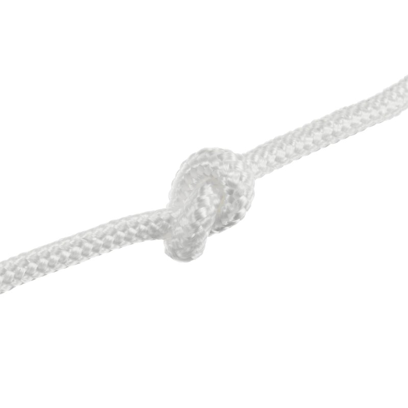 sourcing map 65Ft 1/4 Inch (6mm) Polypropylene Rope, Diamond Braided