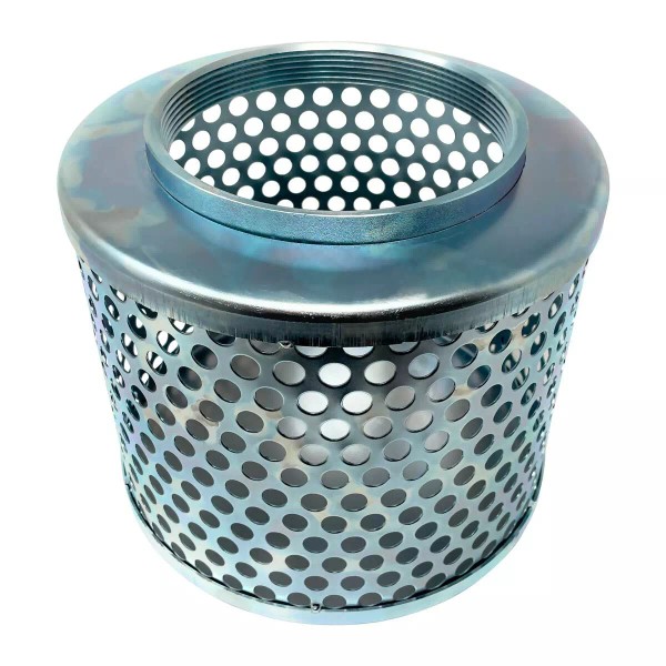 Does not apply 6" Suction Strainer, Round Hole, Zinc Plated