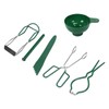 6 Pcs Canning Kit Canning Funnel Tong Bubble Popper Jar