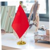 Operitacx Conference Room Flag Pole Stable Metal Flagpoles Desk Flag