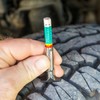 Xuhal 20 Packs Tyre Tread Depth Gauge Color Coded Tire