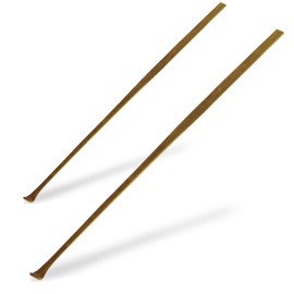 Morikuru TK07-01 Bamboo Ear Brush, Smoke, 5.7 inches (14.5 cm), Bamboo Ear Scraper, Lightweight, Thin, Set of 2