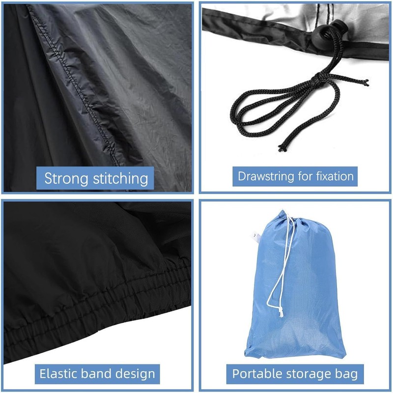 Taicols Trailer Case with Windproof Rope Suitable for Children's and