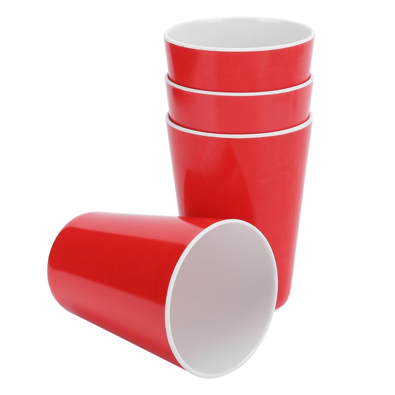 4PCS Imitation Ceramic Water Cup Drinking Mug for Office Home