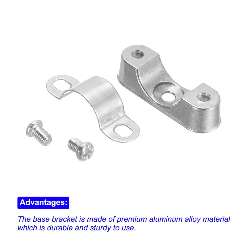 Unifizz 10Pcs 20mm Wall Mount Ceiling Mount Pipe Support Ring