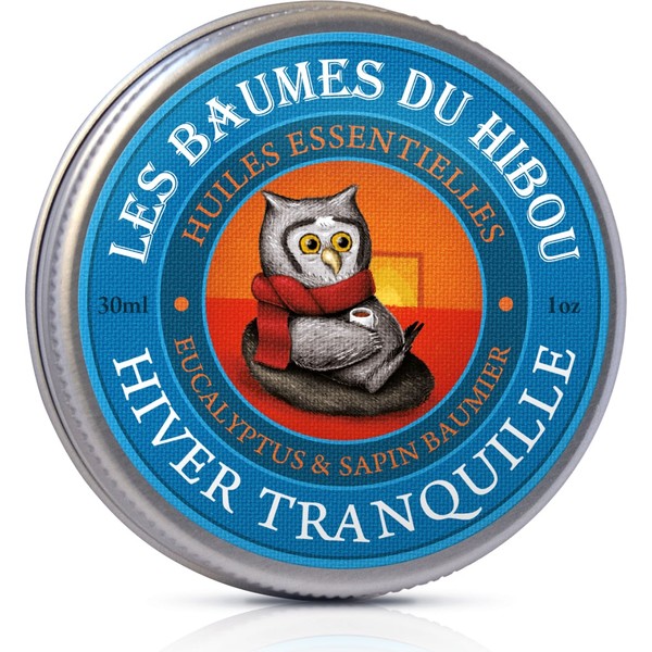 LES BAUMES DU HIBOU "Hiver Tranquille" Peaceful Winter Balm, 30 ml
